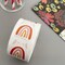 Wrapables 1.5 inch Happy Mail Small Business Thank You Stickers Roll, Sealing Stickers and Labels for Boxes, Envelopes, Bags and Packages (500pcs)